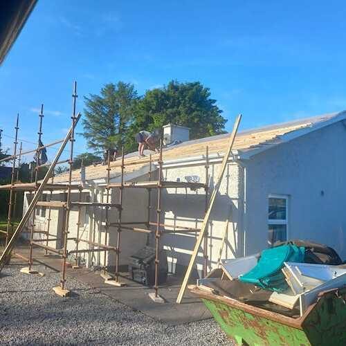 Re_roofing by the sligo roofing company_
